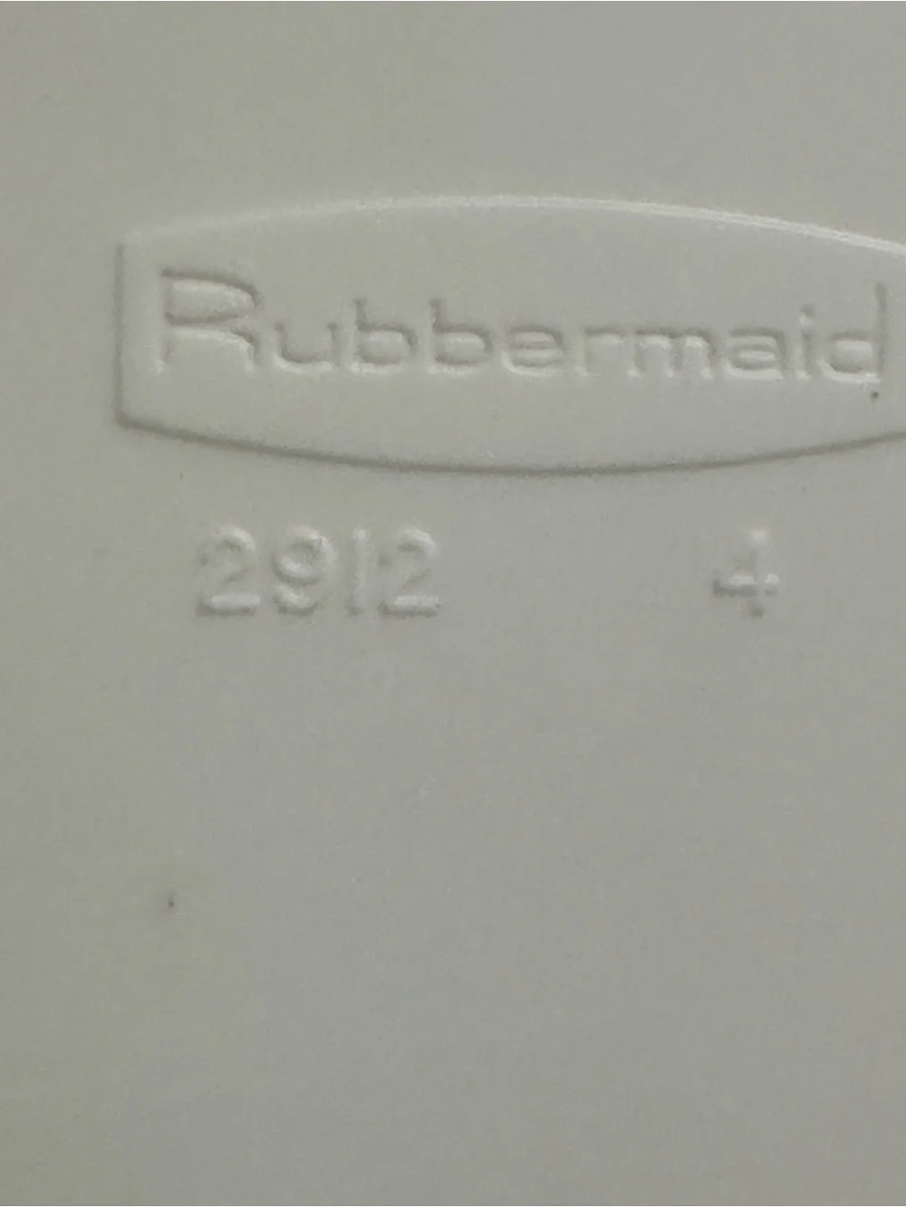 Vintage Rubbermaid Drawer Organizer Set 3 White 2912 Plastic Bins Containers